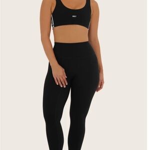 SET Active Black High Rise Leggings